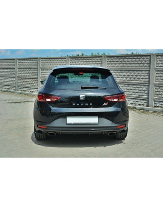 Splitters posteriori laterali SEAT LEON III CUPRA / FR (Cod. M-SE-LE-3-FR-RSD1G)