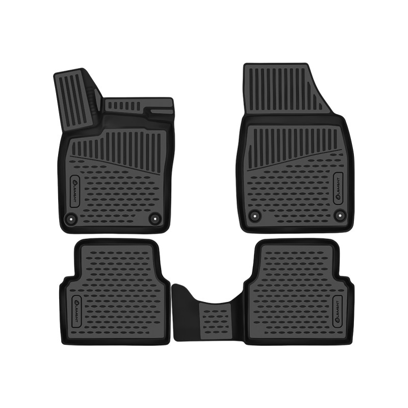 3D Tappetini su misura per Cupra Born 2021- Europe, 4pcs. (Cod. N-EXP.ELEMENT3DA68163210k)