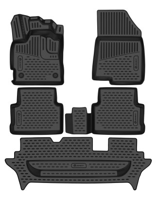 3D Tappetini su misura per DACIA Jogger 2022 -Europe, 5pcs. (Cod. N-EXP.ELEMENT3DAN1216210k)