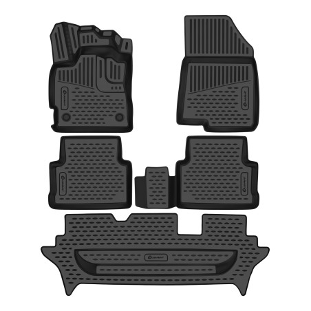 3D Tappetini su misura per DACIA Jogger 2022 -Europe, 5pcs. (Cod. N-EXP.ELEMENT3DAN1216210k)