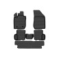 Tappetini su misura per DACIA Logan MCV, 2006-, 7 posti 4 pcs. (Cod. N-EXP.NLC.93.01.210k)