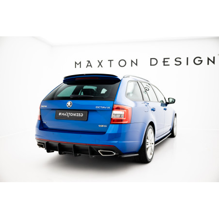 Splitters posteriori laterali Skoda Octavia RS Mk3 / Mk3 FL  / FAMILIARE (Cod. M-SK-OC-3/3f-RS-RSD1G