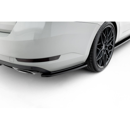 Splitters posteriori laterali V.1 Skoda Superb Liftback / Combi Mk3 (Cod. M-SK-SU-3-RSD1G)