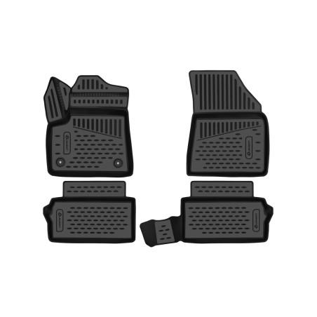 3D Tappetini su misura per FIAT Grande Panda 2025 - Hatchback, Electro, Europe, 4pcs. (polyurethane)