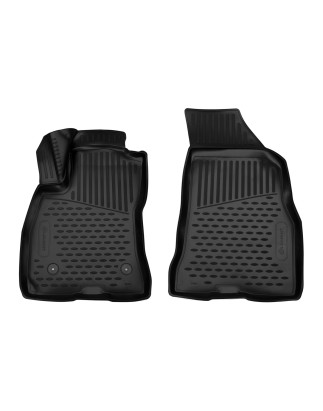 3D Tappetini su misura per Fiat Doblo II, 2010-,van, 2 pcs, anteriori (Cod. N-EXP.ELEMENT3D02052210k