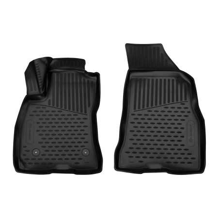 3D Tappetini su misura per Fiat Doblo II, 2010-,van, 2 pcs, anteriori (Cod. N-EXP.ELEMENT3D02052210k