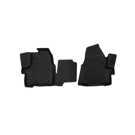 3D Tappetini su misura per FORD Tourneo Custom (1+2 posti), 2013-2017, 2 pcs. (Cod. N-EXP.CARFRD0001