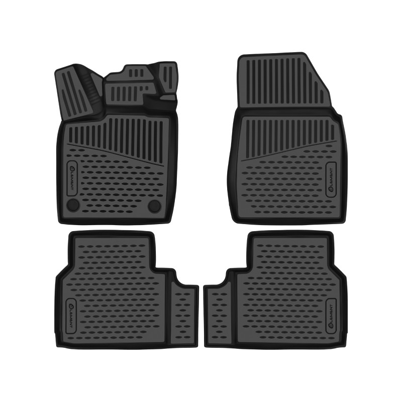 3D Tappetini su misura per FORD Explorer EV 2024 - Europe, 4pcs. (Cod. N-EXP.ELEMENT3DAN1123210k)