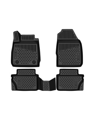 3D Tappetini su misura per FORD Fiesta (Mk6r) 2012-2019, 4 pcs. (Cod. N-EXP.ELEMENT3D1658210k)