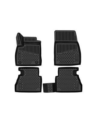 3D Tappetini su misura per Ford Tourneo Courier 2024-, Compactvan, Europe, 4 pcs. (Cod. N-EXP.ELEMEN
