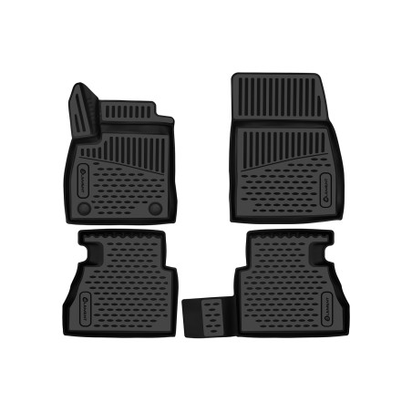 3D Tappetini su misura per Ford Tourneo Courier 2024-, Compactvan, Europe, 4 pcs. (Cod. N-EXP.ELEMEN