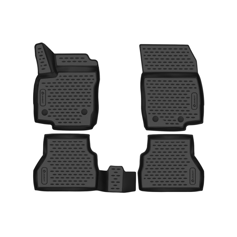 3D Tappetini su misura per FORD B-max, 2014-, berlina 2 volumi, 4 pcs. (Cod. N-EXP.NLC.3D.16.64.210k