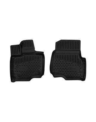 3D Tappetini su misura per FORD F150, 2015-2017, Supercrew/Supercab, (USA), 2 pcs. anteriori (Cod. N
