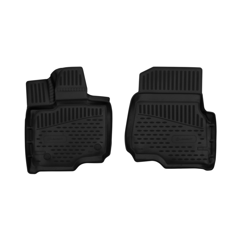 3D Tappetini su misura per FORD F150, 2015-2017, Supercrew/Supercab, (USA), 2 pcs. anteriori (Cod. N