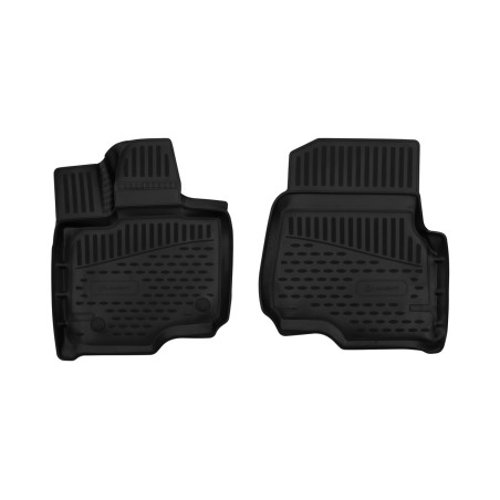 3D Tappetini su misura per FORD F150, 2015-2017, Supercrew/Supercab, (USA), 2 pcs. anteriori (Cod. N