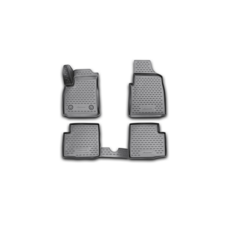 3D Tappetini su misura per FORD Ka, 09/2008-, 4 pcs. (Cod. N-EXP.NLC.3D.16.37.210k)