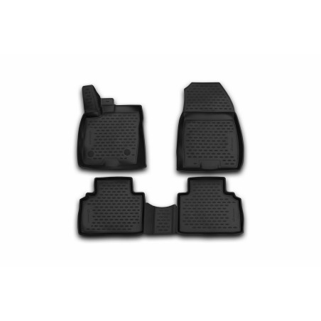 3D Tappetini su misura per FORD Tourneo Courier, 12/2014-, 4 pcs. (Cod. N-EXP.NLC.3D.16.68.210k)