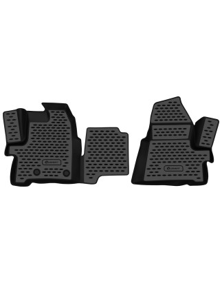 3D Tappetini su misura per FORD Tourneo Custom/ Transit Custom, (1+2 posti), 2013-2017, 2 pcs. (Cod.
