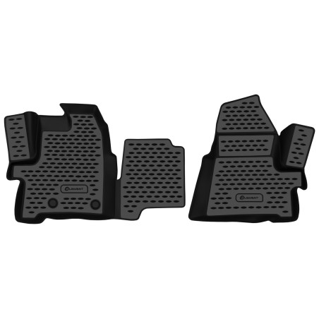 3D Tappetini su misura per FORD Tourneo Custom/ Transit Custom, (1+2 posti), 2013-2017, 2 pcs. (Cod.