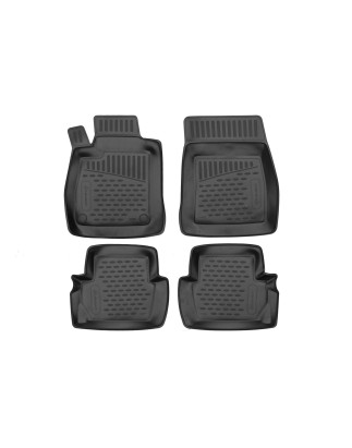Tappetini su misura per FORD Fiesta (Mk VII), 2017-,, 4 pcs. (polyurethane) (Cod. N-EXP.ELEMENTA1144