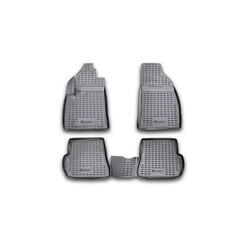 Tappetini su misura per FORD Fusion, 2002-2005, Fiesta, 2002-2008, 4 pcs. (Cod. N-EXP.NLC.16.06.210)