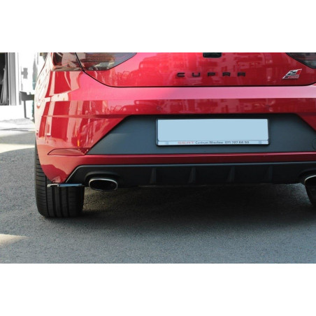 Splitters posteriori laterali V.1 Seat Leon Cupra Mk3 FL  (Cod. M-SE-LE-3F-CU-RSD1G)