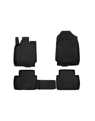 Tappetini su misura per FORD Ranger, 2 doors, 2011-, 4 pcs. (Cod. N-EXP.NLC.16.35.210k)