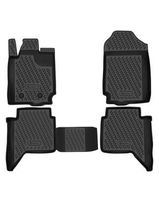Tappetini su misura per FORD Ranger, 4 doors, 2011-2022, 4 pcs. (Cod. N-EXP.CARFRD00005kh)