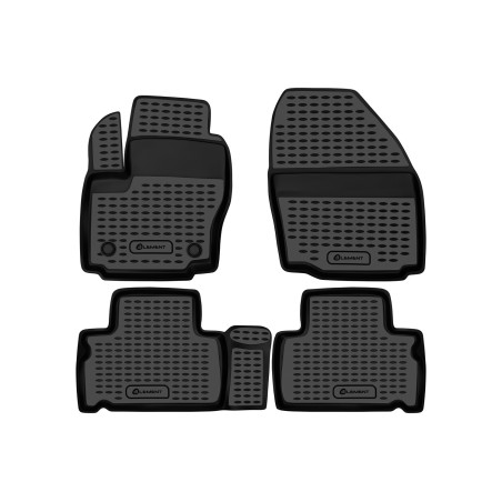 Tappetini su misura per FORD S-MAX, 2006-,(FN), 4 pcs. (Cod. N-EXP.NLC.16.12.210)