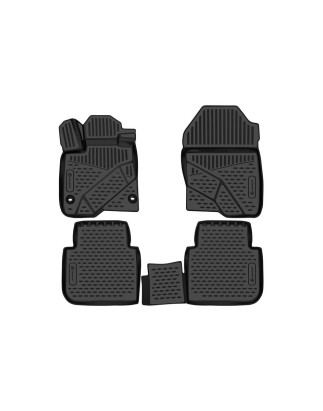 3D Tappetini su misura per HONDA CR-V (VI) 2022- SUV 4pcs. (Cod. N-EXP.ELEMENT3DAN0591210k)