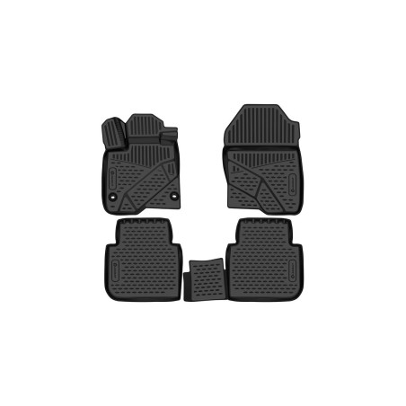 3D Tappetini su misura per HONDA CR-V (VI) 2022- SUV 4pcs. (Cod. N-EXP.ELEMENT3DAN0591210k)
