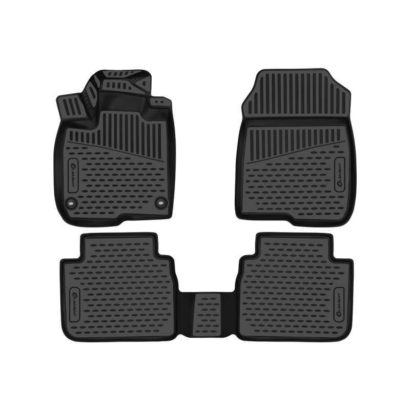 3D Tappetini su misura per HONDA HR-V (III) 2022 -, SUV 5 doors, Europe, 3 pcs. (polyurethane) (Cod.