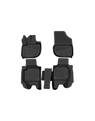 3D Tappetini su misura per HONDA Vezel (II) 2021 - row 4pcs. (Cod. N-EXP.ELEMENT3DA68662210k)