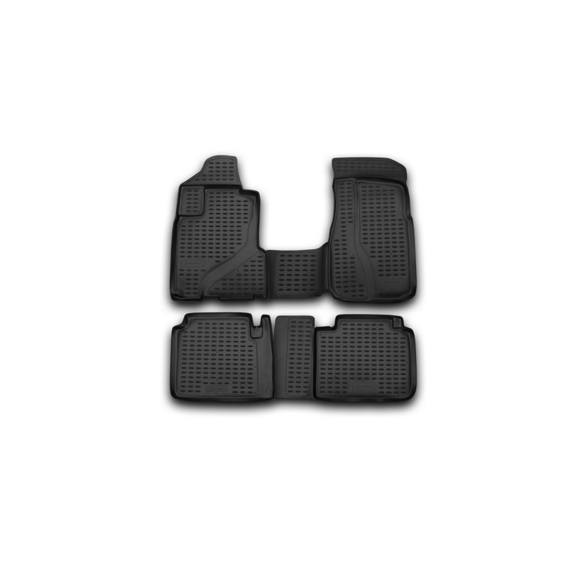 Tappetini su misura per HONDA CR-V, 2002-2007, 4 pcs. (Cod. N-EXP.NLC.18.03.210)