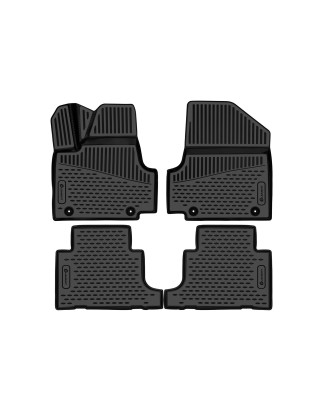3D Tappetini su misura per Hyundai Ioniq 5 (NE) 2020-, Elecrto, SUV, 4pcs (Cod. N-EXP.ELEMENT3DA6746