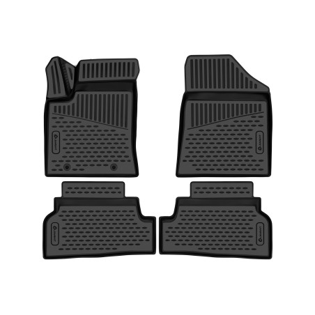 3D Tappetini su misura per HYUNDAI Kona (I rest) 2020-, SUV, Europe, electric, 4 pcs. (Cod. N-EXP.EL