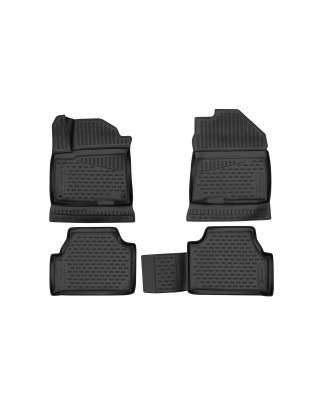 3D Tappetini su misura per HYUNDAI Kona, Electric 2018-2021 4 pcs. (Cod. N-EXP.ELEMENT3D02234210)