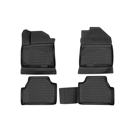 3D Tappetini su misura per HYUNDAI Kona, Electric 2018-2021 4 pcs. (Cod. N-EXP.ELEMENT3D02234210)