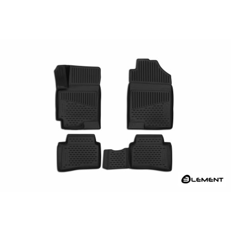 Tappetini 3D designed for HYUNDAI Solaris, 2017-, Comfort / Solaris KRS 2024 - /Solaris HS 2024-, 4 