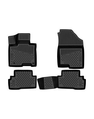 3D Tappetini su misura per HYUNDAI Tucson (IV Restyling) 2023- Hybrid, Europe, row 4pcs. (Cod. N-EXP