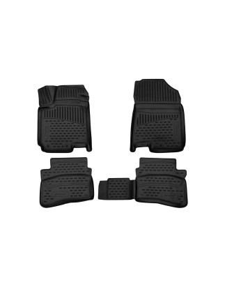 3D Tappetini su misura per HYUNDAI i20, 2019-,  berlina 2 volumi, Europe, 4 pcs. (Cod. N-EXP.ELEMENT