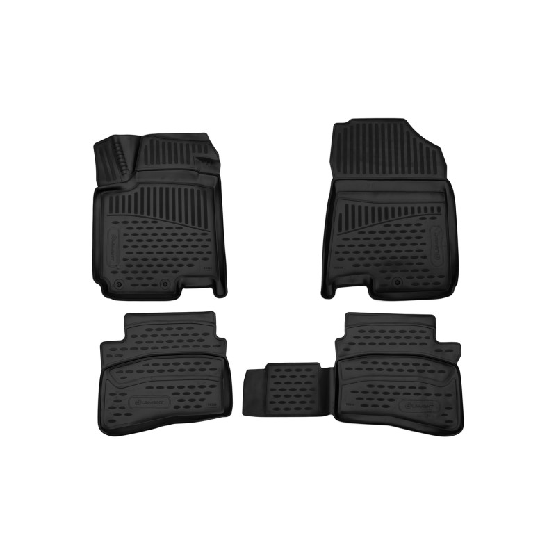 3D Tappetini su misura per HYUNDAI i20, 2019-,  berlina 2 volumi, Europe, 4 pcs. (Cod. N-EXP.ELEMENT