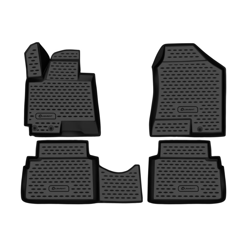 3D Tappetini su misura per HYUNDAI ix35, 2010-, 4 pcs. (Cod. N-EXP.NLC.3D.20.36.210k)