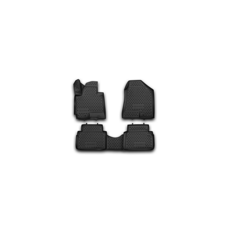Tappetini su misura per HYUNDAI ix35 2010-, 4 pcs. (Cod. N-EXP.NLC.20.36.210kn)