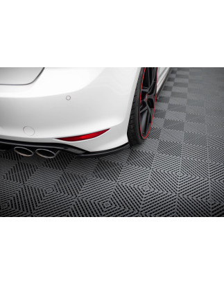 Splitters posteriori laterali V.1 VW Golf 7 R / R-Line  (Cod. M-VW-GO-7-R-RSD1G)