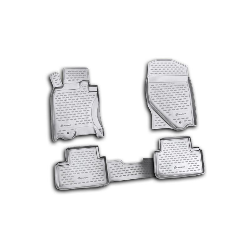 Tappetini su misura per INFINITI G37X, 2009-2013, 4 pcs. (Cod. N-EXP.NLC.76.06.210k)