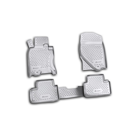 Tappetini su misura per INFINITI G37X, 2009-2013, 4 pcs. (Cod. N-EXP.NLC.76.06.210k)