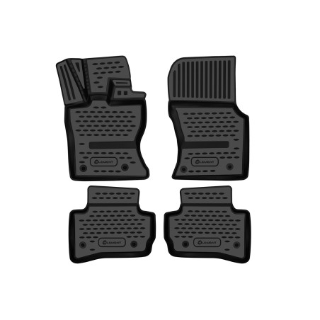 3D Tappetini su misura per JAGUAR F-Pace, 2016- , LHD, 5-door crossover 4 pcs. (Cod. N-EXP.ELEMENT3D