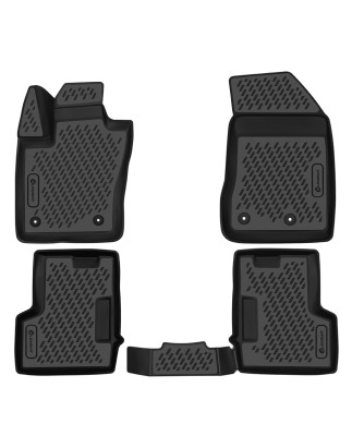 3D Tappetini su misura per JEEP Renegade, 2014 -, 4 pcs. (Cod. N-EXP.CARJEP00013)
