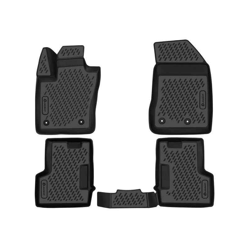 3D Tappetini su misura per JEEP Renegade, 2014 -, 4 pcs. (Cod. N-EXP.CARJEP00013)